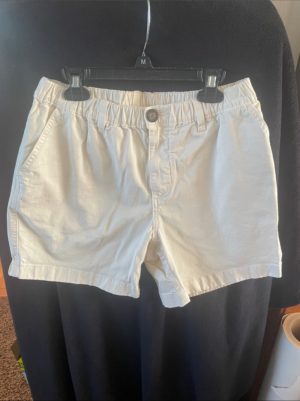 chubbies light yellow Elastic-Waist Casual Shorts